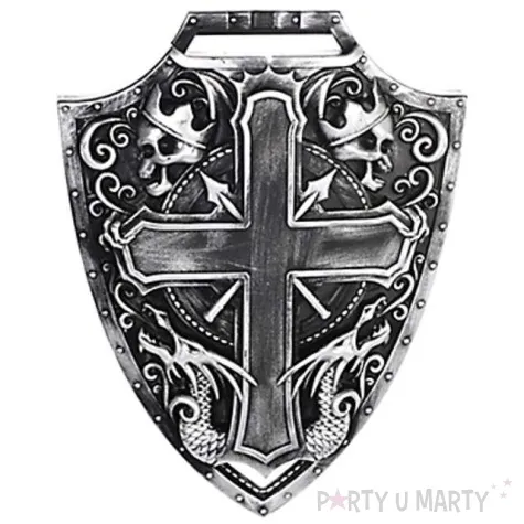 zestaw mroczny rycerz tarcza i miecz plastik amscan