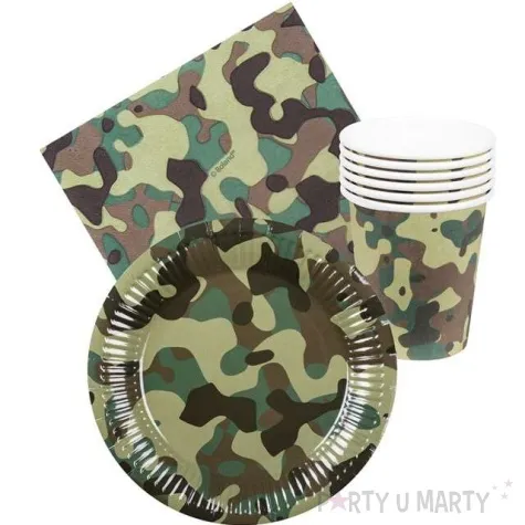 zestaw naczyn papierowych moro boland