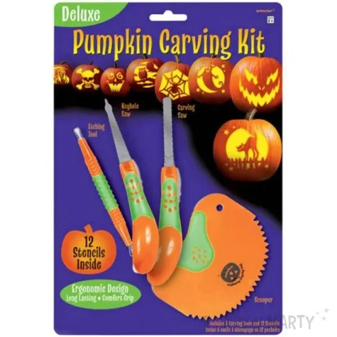 zestaw narzedzia do wycinania dyni amscan 16 szt