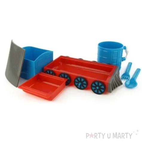 zestaw niejadka ciuchcia niebieska gagito