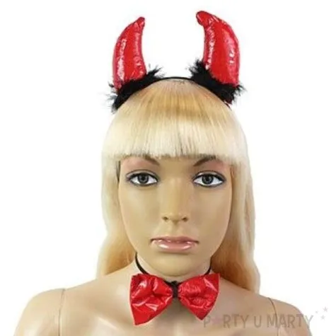 zestaw party diablica rogi muszka ogon