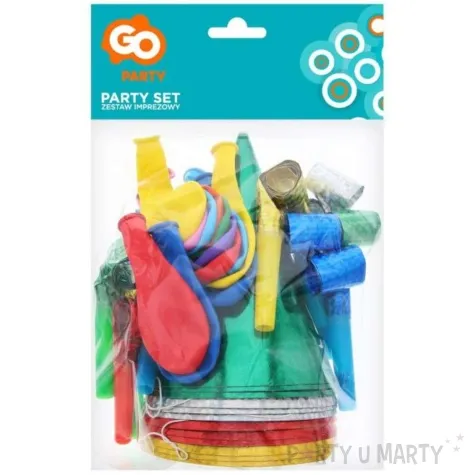 zestaw party dla 12 przyjaciol mix godan 3 x 12 szt