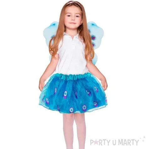 zestaw pawia spodniczka ze skrzydlami godan