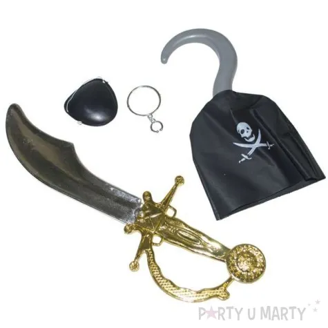 zestaw pirat barnaba funnyfashion