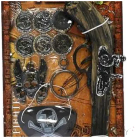 zestaw pirat jack party tino