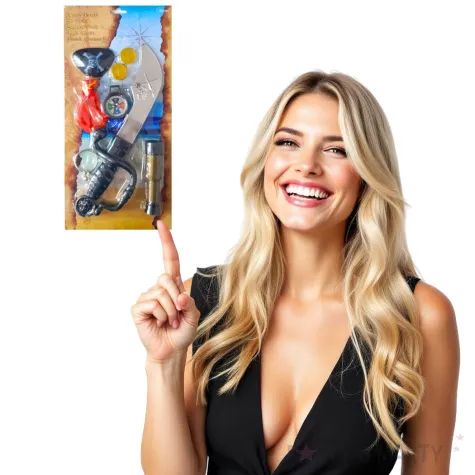 zestaw pirat niebieski arpex