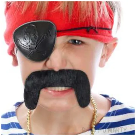 zestaw pirat wasy i opaska na oko godan