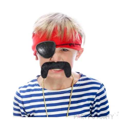 zestaw pirat wasy i opaska na oko godan