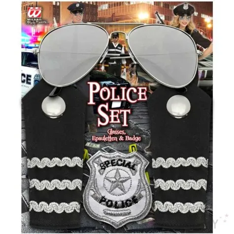 zestaw policjant deluxe widmann