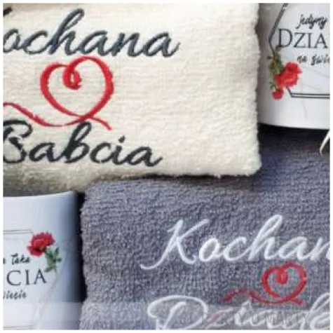 zestaw prezentowy reczniki kubki dla babci i dziadka giftmania