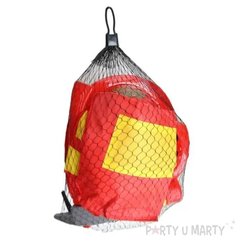 zestaw strazak deluxe helm kamizelka gogle gasnica topor godan 5 szt