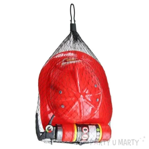 zestaw strazak kask gasnica godan 2 szt