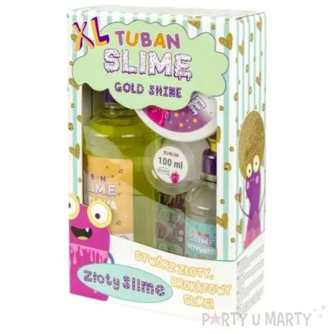 zestaw super slime xl zloty tuban