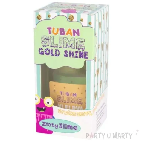 zestaw super slime zloty tuban 2 x 100 ml
