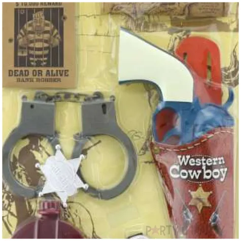 zestaw szeryf z kajdankami godan