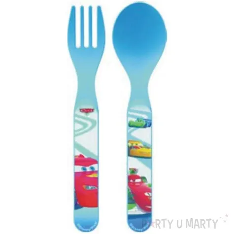 zestaw sztuccow cars bbs 16 5 cm