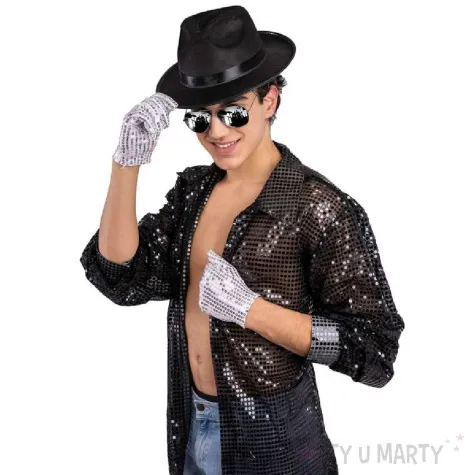 zestaw tancerz kapelusz rekawiczki okulary carnivaltoys