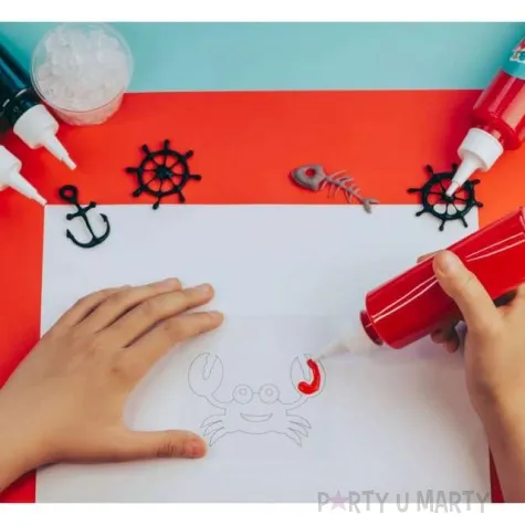 zestaw tubi jelly piraci 8 kolorow akwarium tuban