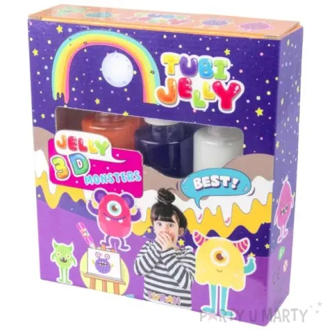 zestaw tubi jelly potworki 3 kolory tuban