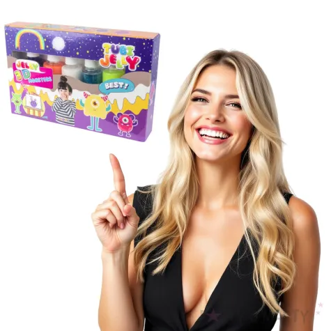 zestaw tubi jelly potworki 6 kolorow tuban