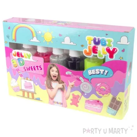 zestaw tubi jelly slodycze 6 kolorow tuban