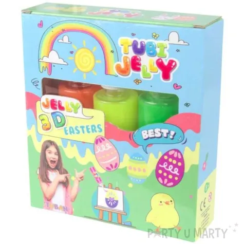 zestaw tubi jelly wielkanoc 3 kolory tuban