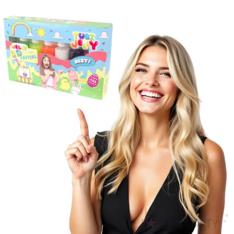 zestaw tubi jelly wielkanoc 6 kolorow tuban