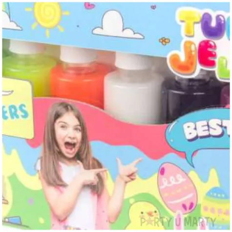 zestaw tubi jelly wielkanoc 6 kolorow tuban