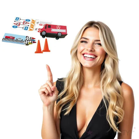 zestaw urodzinowy upominek on the road amscan 24 szt