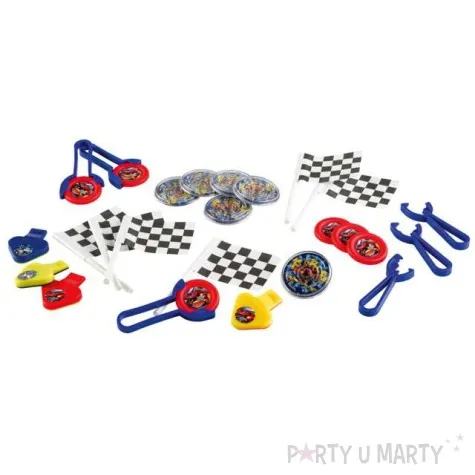 zestaw zabawek blaze i megamaszyny amscan 24 szt