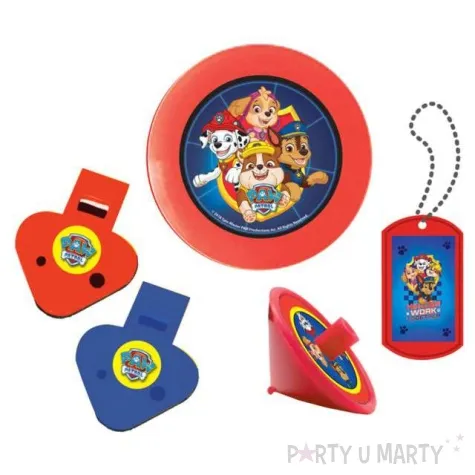 zestaw zabawek paw patrol amscan 24 szt