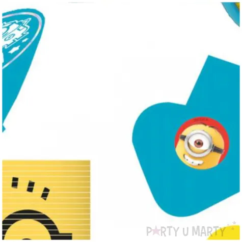 zestaw zabawek szalone minionki amscan 24 szt