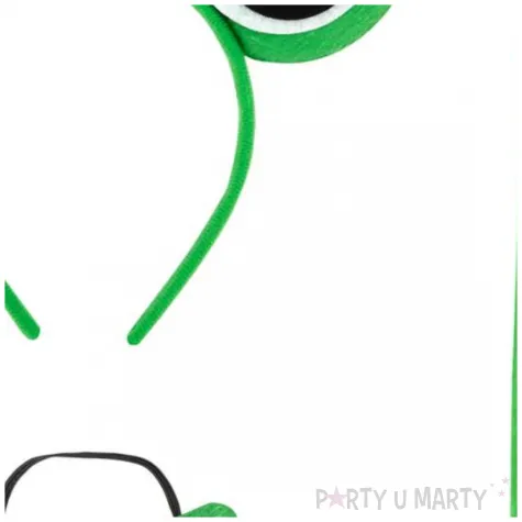 zestaw zabka opaska muszka i ogon zielony partypal