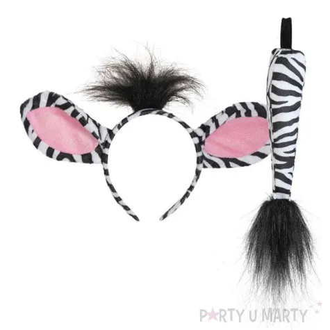 zestaw zebra z ogonem fries