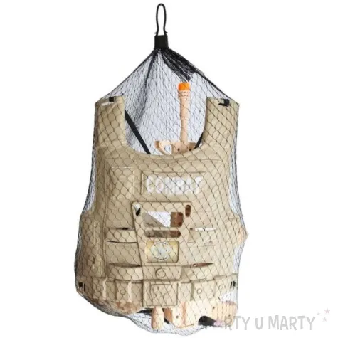 zestaw zolnierz helm kamizelka karabin godan 7 szt