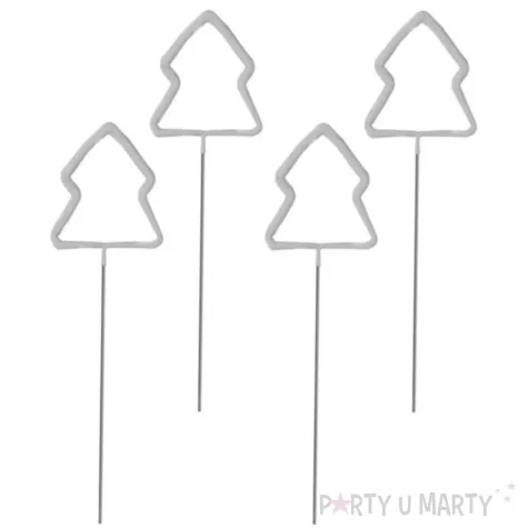 zimne ognie choinka 4 szt