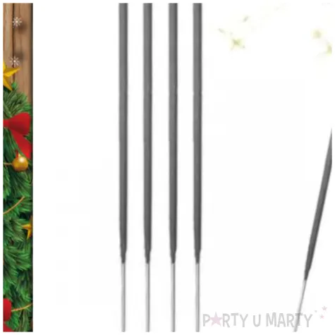 zimne ognie classic choinka triplex 40 cm 5 szt