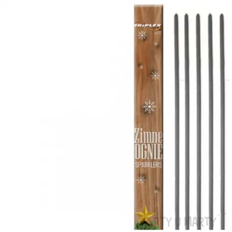 zimne ognie classic choinka triplex 70 cm 6 szt