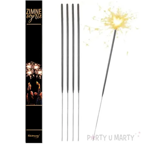 zimne ognie classic gwiazdka triplex 40 cm 5 szt