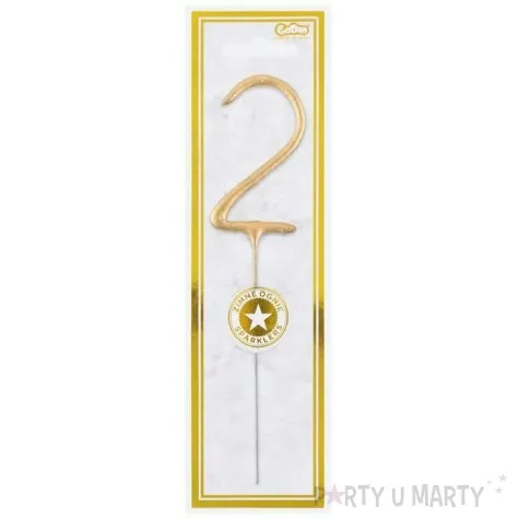 zimne ognie cyfra 2 zlota godan