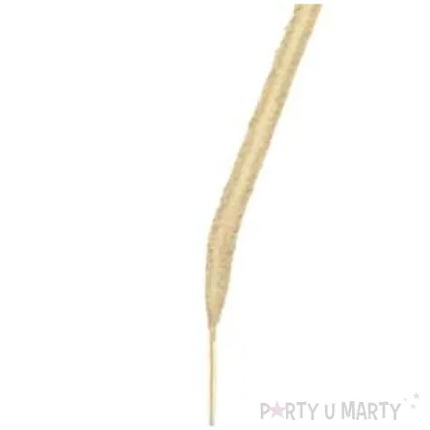 zimne ognie cyfra 7 zlota partypal 16 cm