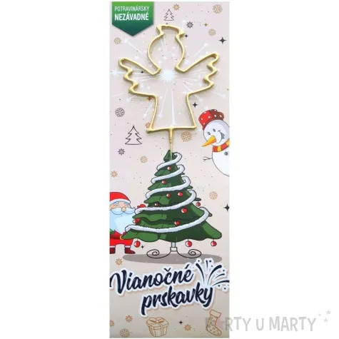 zimny ogien aniolek w aureoli triplex 33 cm