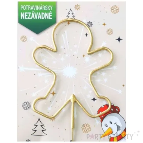 zimny ogien ciasteczkowy ludzik triplex 33 cm