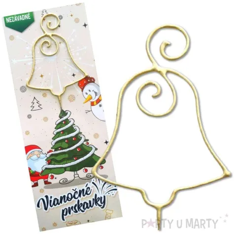 zimny ogien dzwonek swiateczny triplex 33 cm