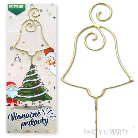 zimny ogien dzwonek swiateczny triplex 33 cm