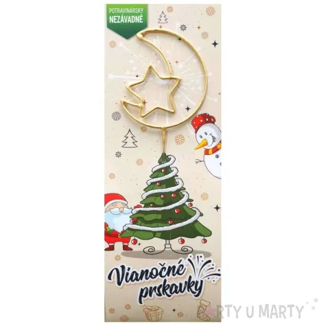 zimny ogien ksiezyc z gwiazda triplex 33 cm