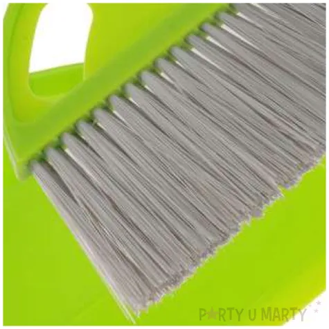 zmiotka z szufelka mini zgrany duet zielony ravi 1 komplet