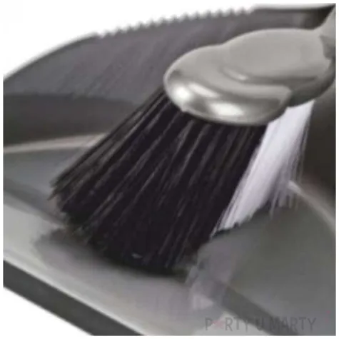 zmiotka z szufelka platinum srebrna ravi 1 komplet