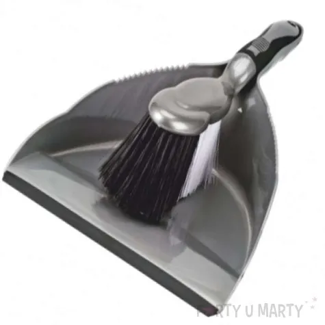 zmiotka z szufelka platinum srebrna ravi 1 komplet
