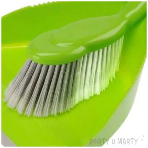 zmiotka z szufelka platinum zielona ravi 1 komplet